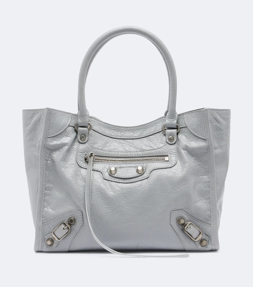 Le City Mini leather top-handle bag