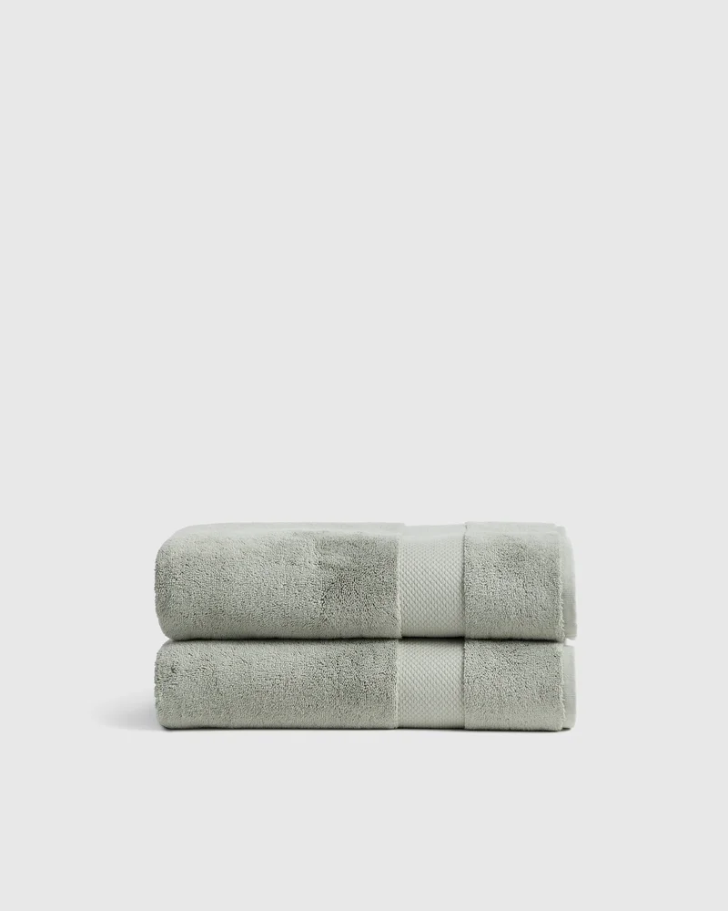 Turkish Ultra Plush Bath Towel Set of 2