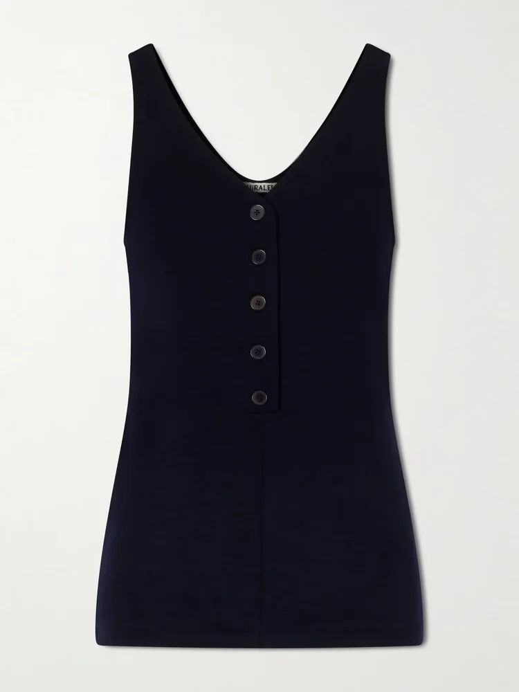 Wool-blend tank