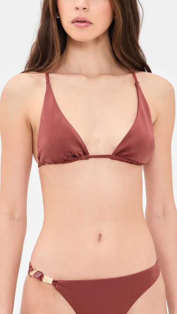 Terra Halter Triangle Bikini Top