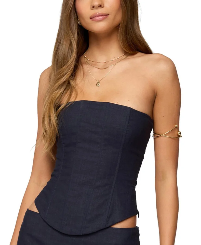 Rebel Linen Look Corset