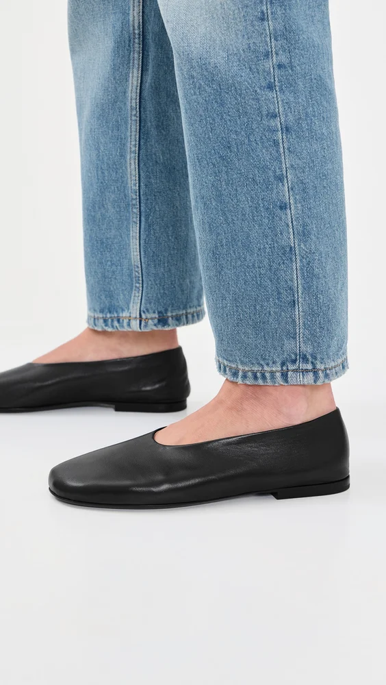 Leather Elodie Flats
