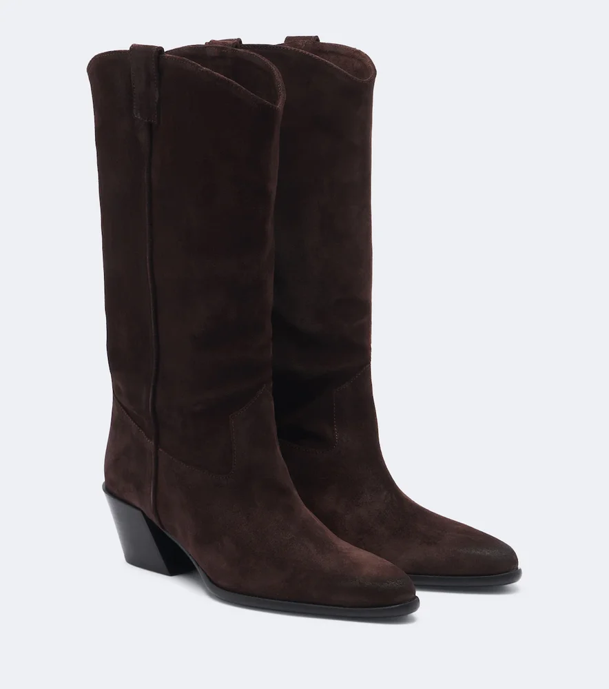 Monty suede knee-high boots