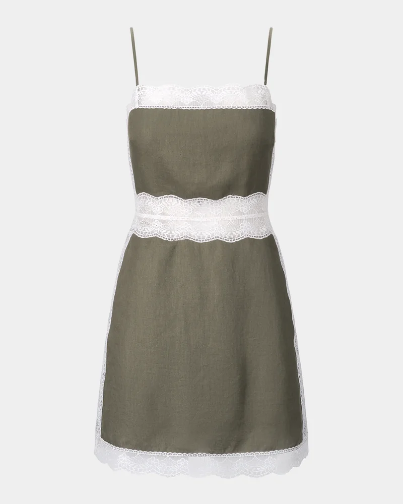 Amalina Linen Mini Dress
