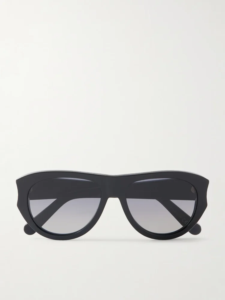 DiorGlow A1U aviator-style acetate sunglasses