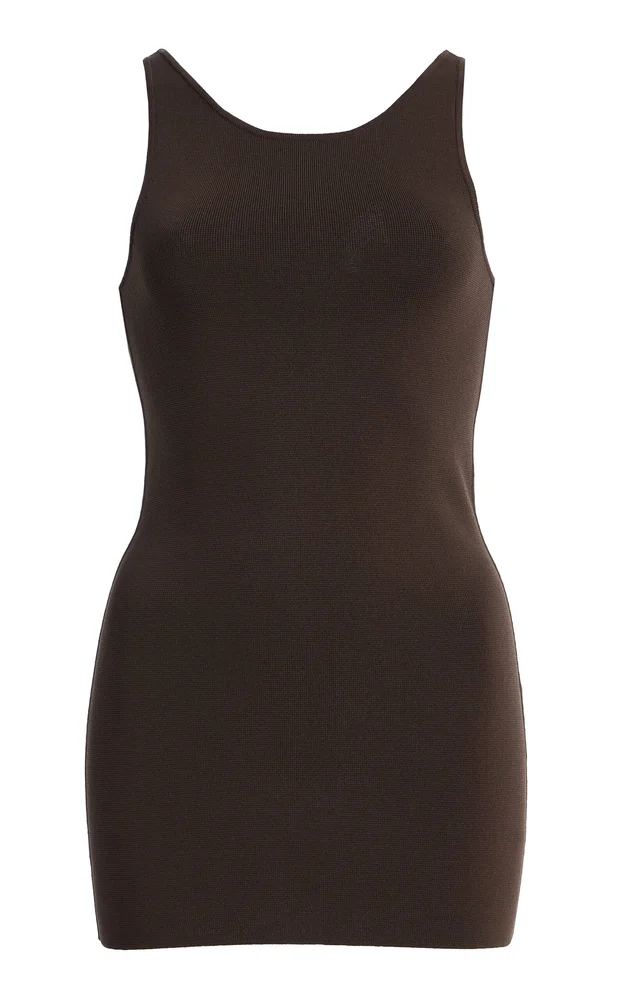 Classic Compact Knit Tank Top
