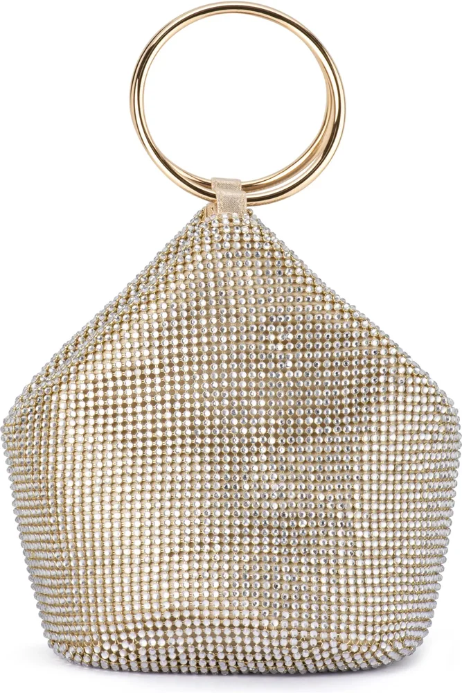 Ellie Crystal Mesh Bag