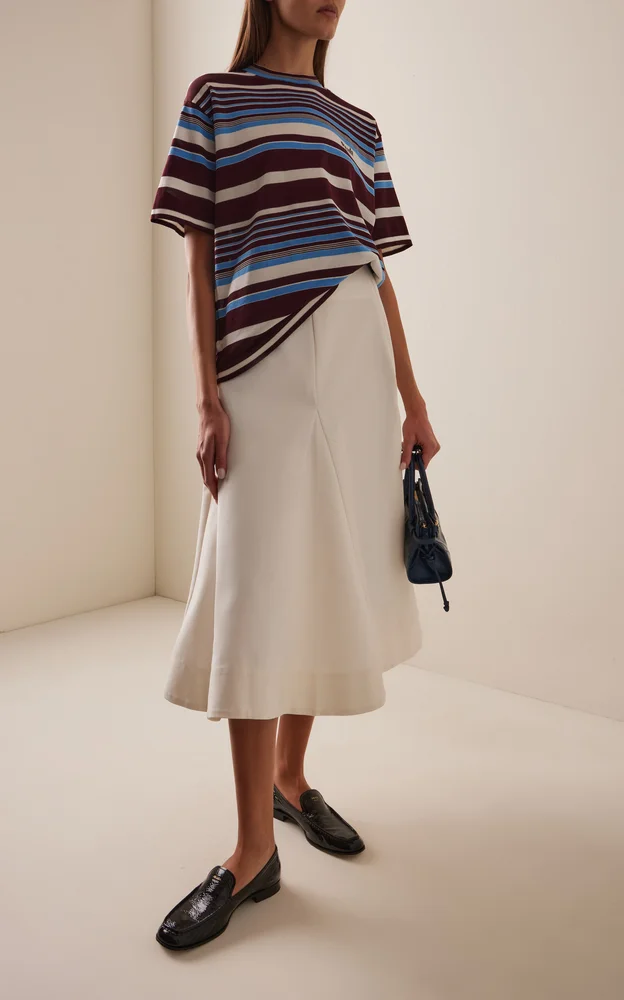 Striped Cotton T-Shirt