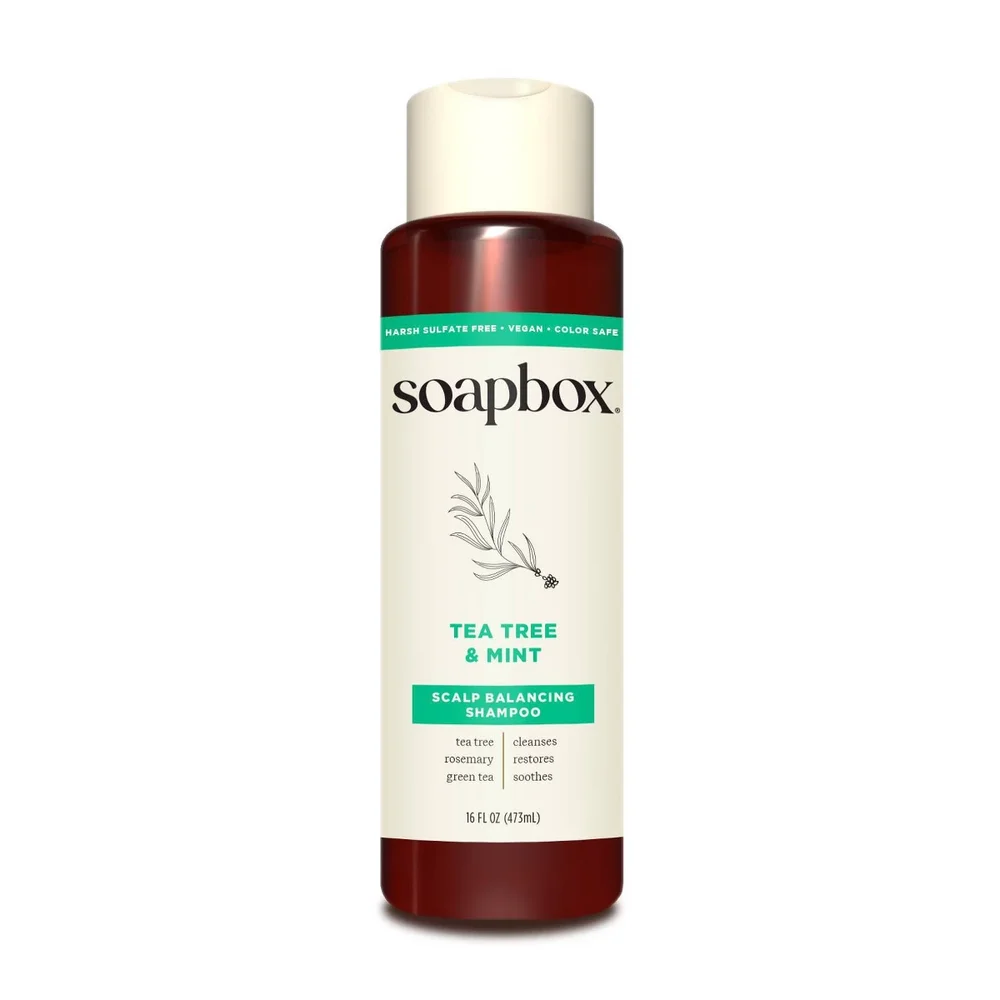 Tea Tree & Mint Scalp Balancing Shampoo to Cleanse & Restore