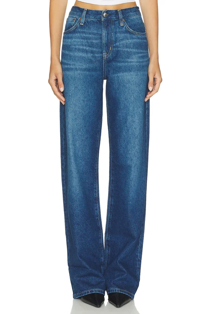 The Tall Perfect Vintage Wide Leg Jean in Airy Denim