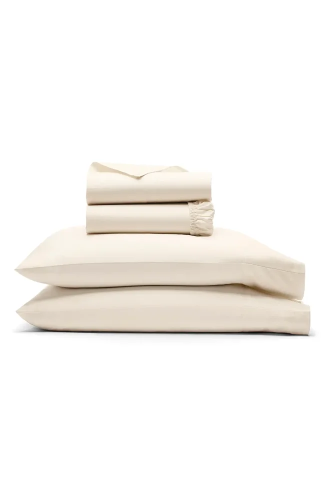 Signature Hemmed Sheet Set in Natural