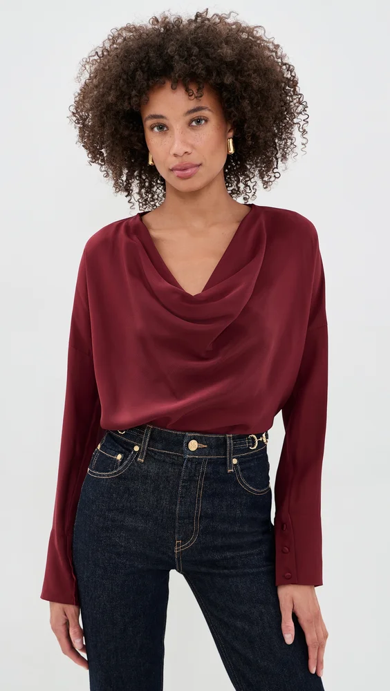 Vinnie Silk Blouse