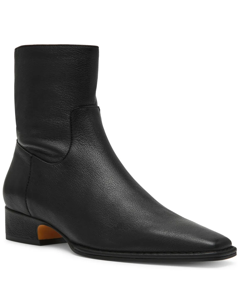 Dorene Block Heel Ankle Booties