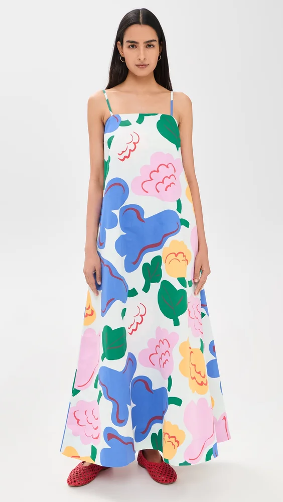 Huvittaa Kukasta Kukkaan Dress