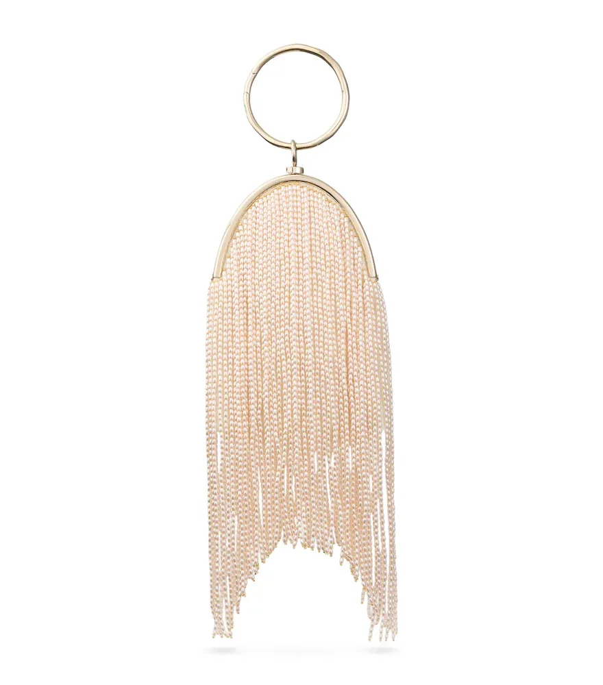 Raindrops Pearl Clutch Bag
