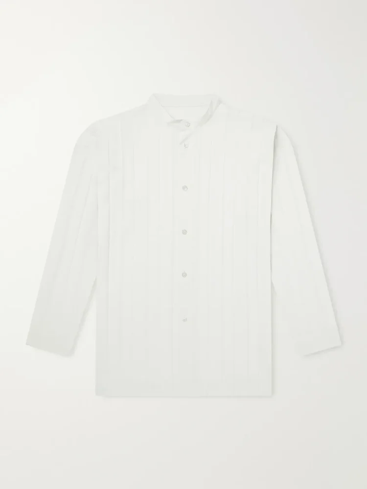 Edge Pleated Shirt