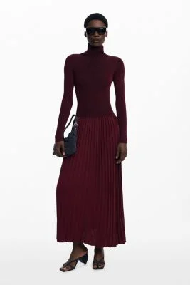 Women's Pleated long dress