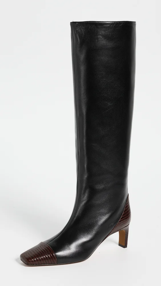 Carlyle Knee High Leather Boots