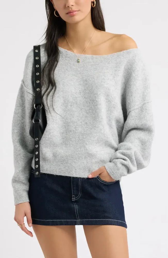 Off the Shoulder Sweater
