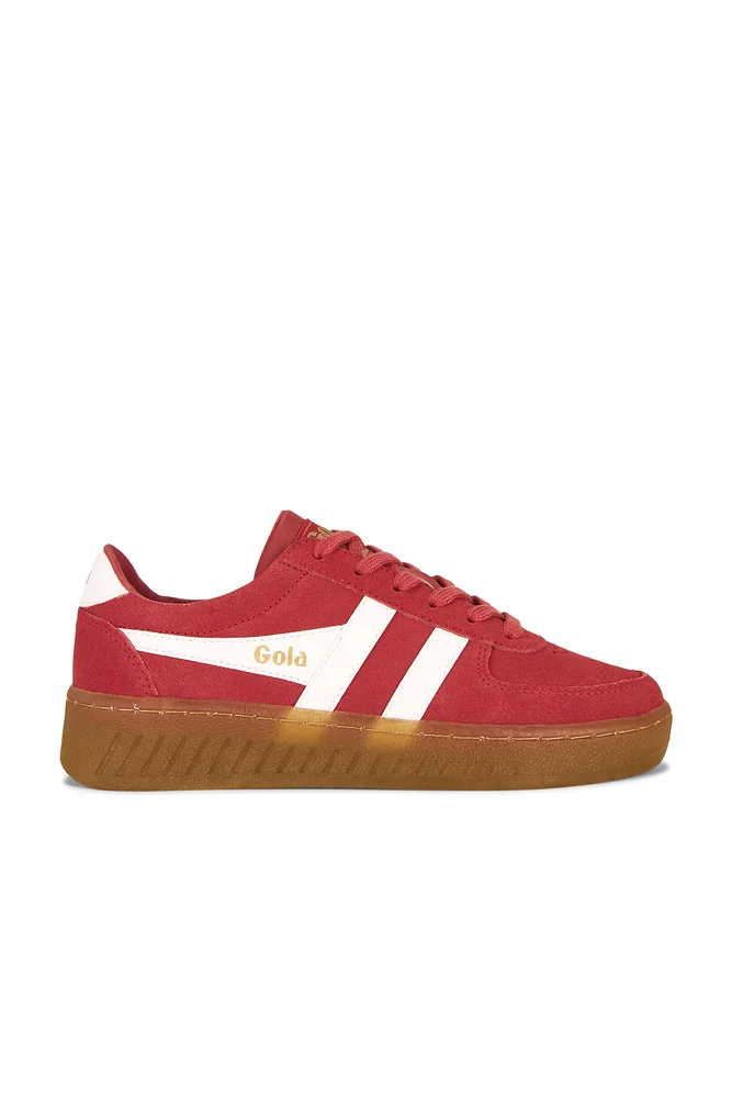 Light Pink Suede Trainers