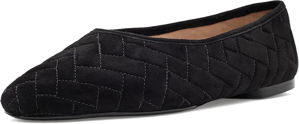 Jasleen Quilted Ballet Flats