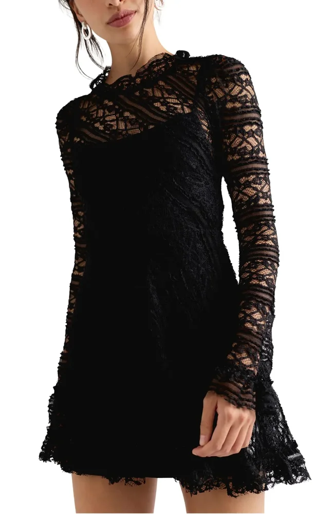 Woodland Whispers Lace Minidress