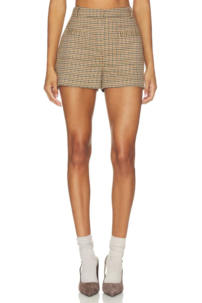 Astor Plaid Mirco Short