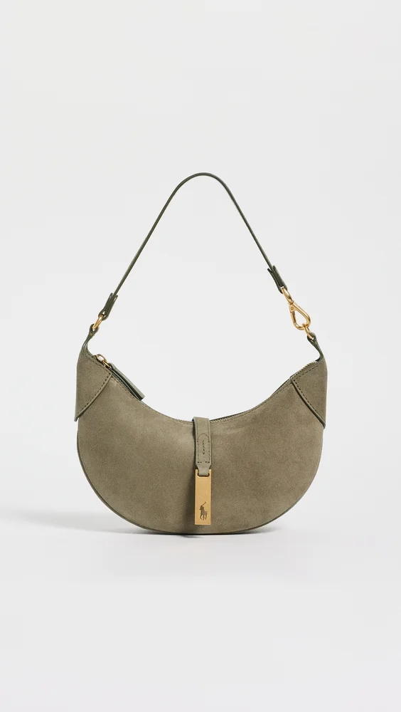 Suede ID Mini Shoulder Bag