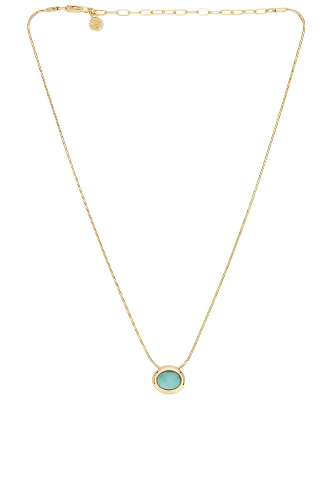 Donut Crystal Pendant Necklace