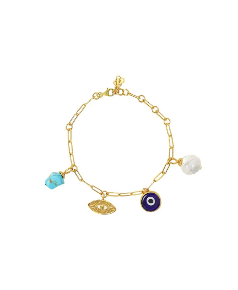 Cornicello Evil Eye Charm Bracelet