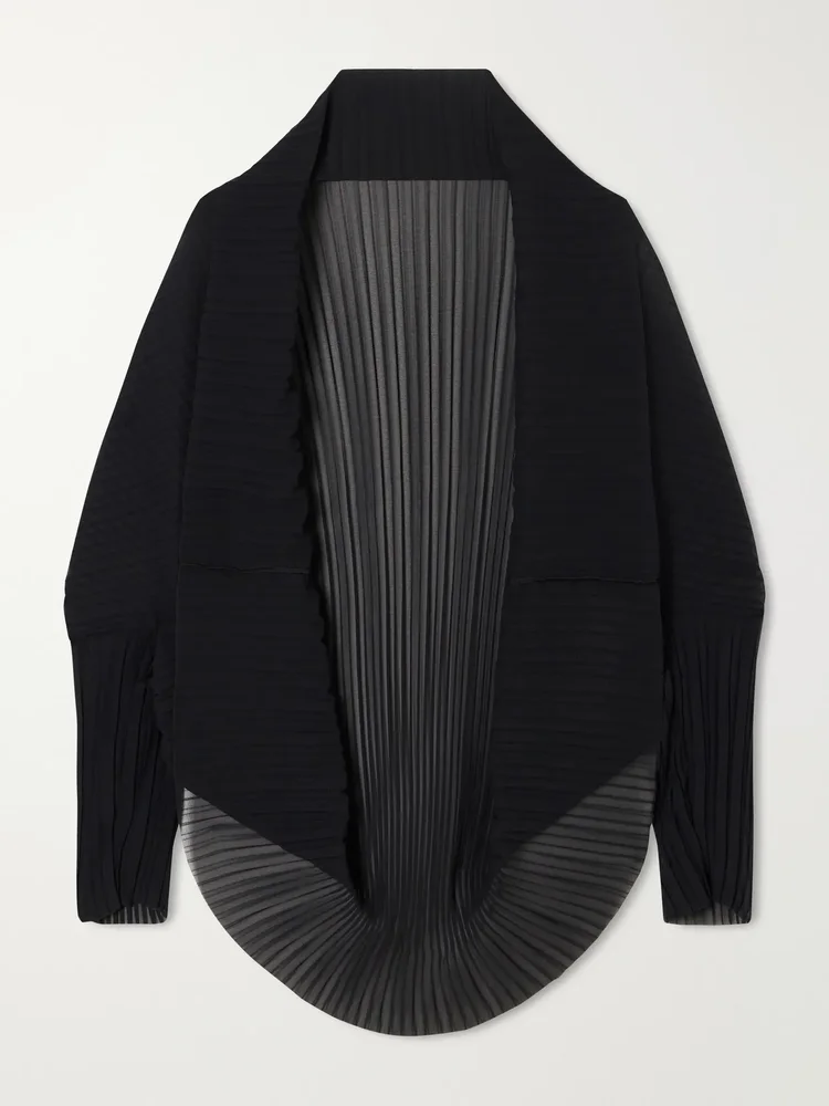 Mxavesuvio Pleated Organza Blouse