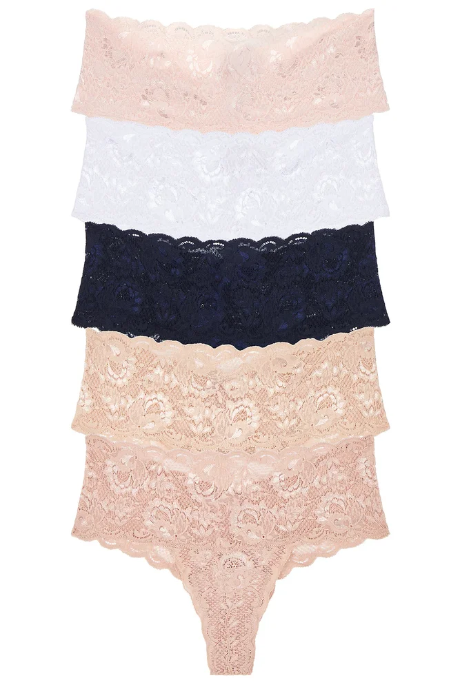 Comfie Thong 5 Pack