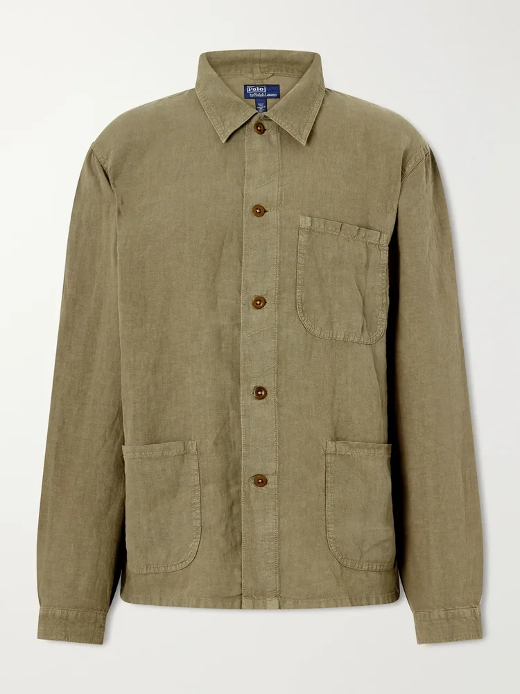 Textured Linen Jacket