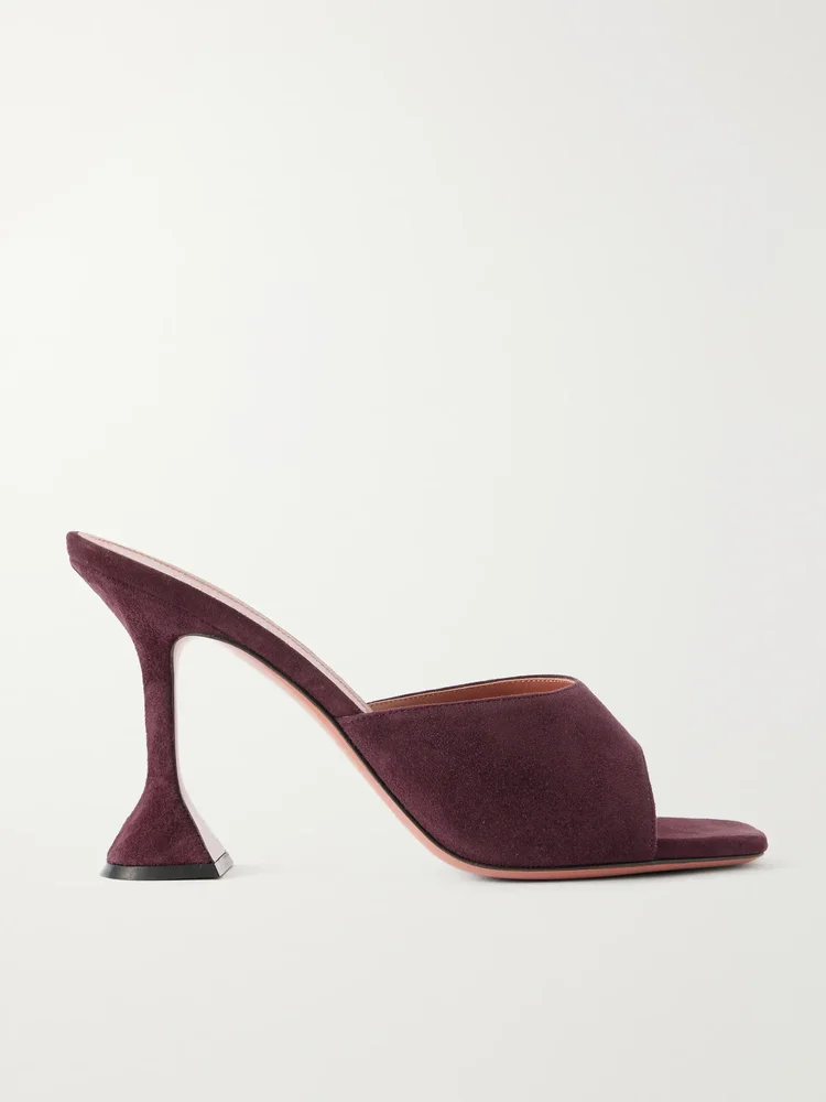 Lupita 95 suede sandals
