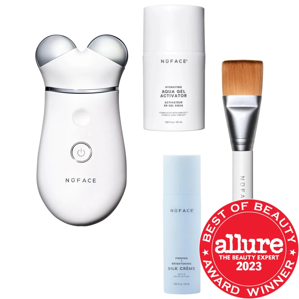NUFACE TRINITY+ Starter Kit Lift & Tighten Facial Microcurrent Device