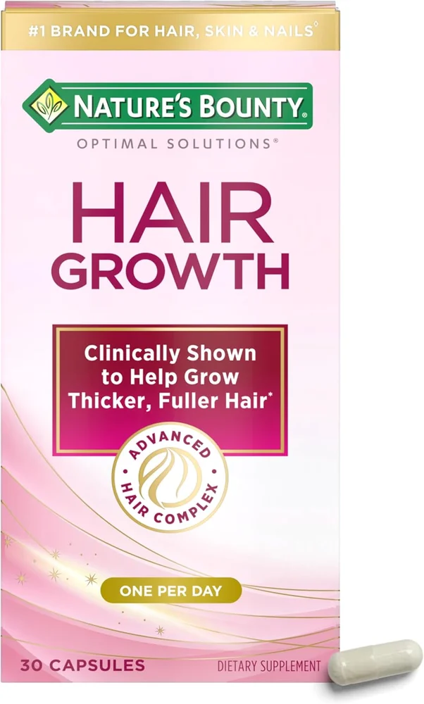 Optimal Solutions Hair Growth Vitamin Supplement