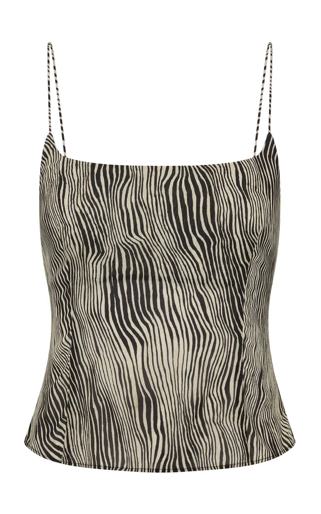 Savannah Silk-Blend Camisole Top