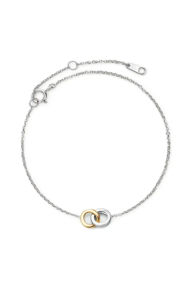 Solid Gold, Duo Links Bracelet