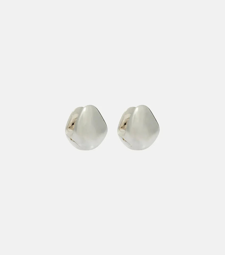 Pebble Stud sterling silver earrings