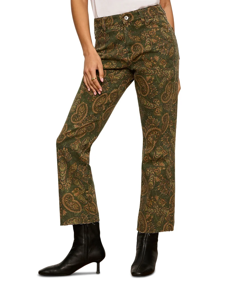 Cadence '90s Straight Crop Pants
