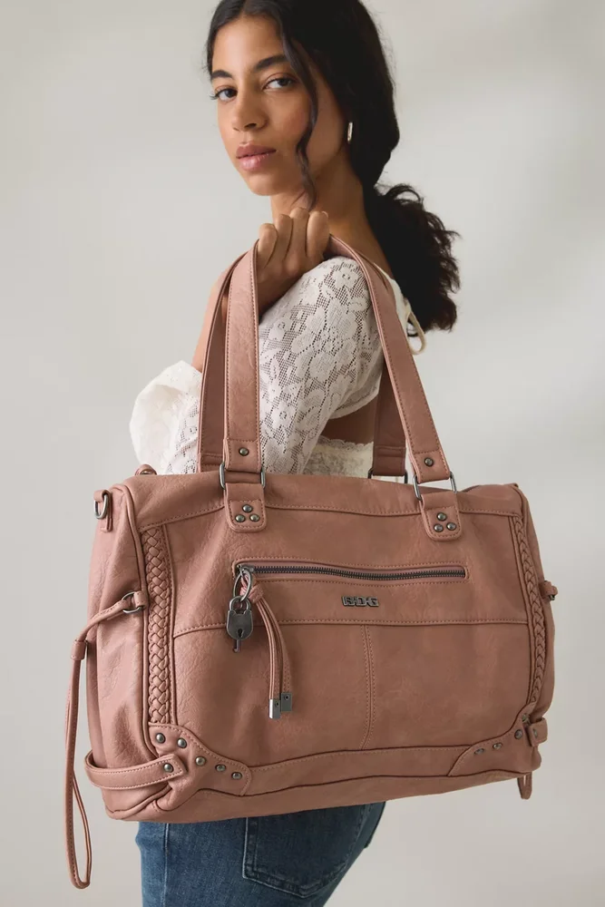 Cindy Shoulder Bag (Dusty Rose)