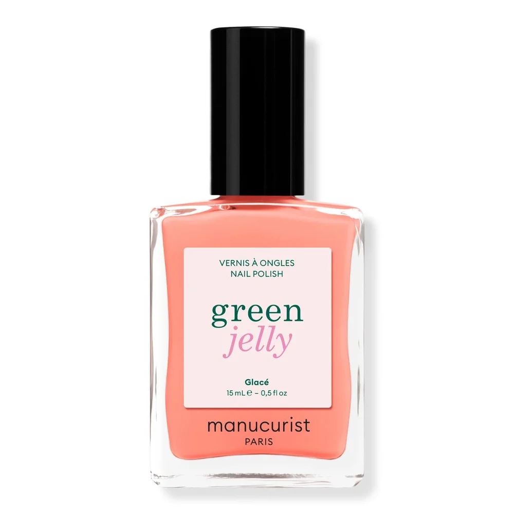Green Jelly Nail Polish, Quick Dry, Non-Toxic Nail Polish