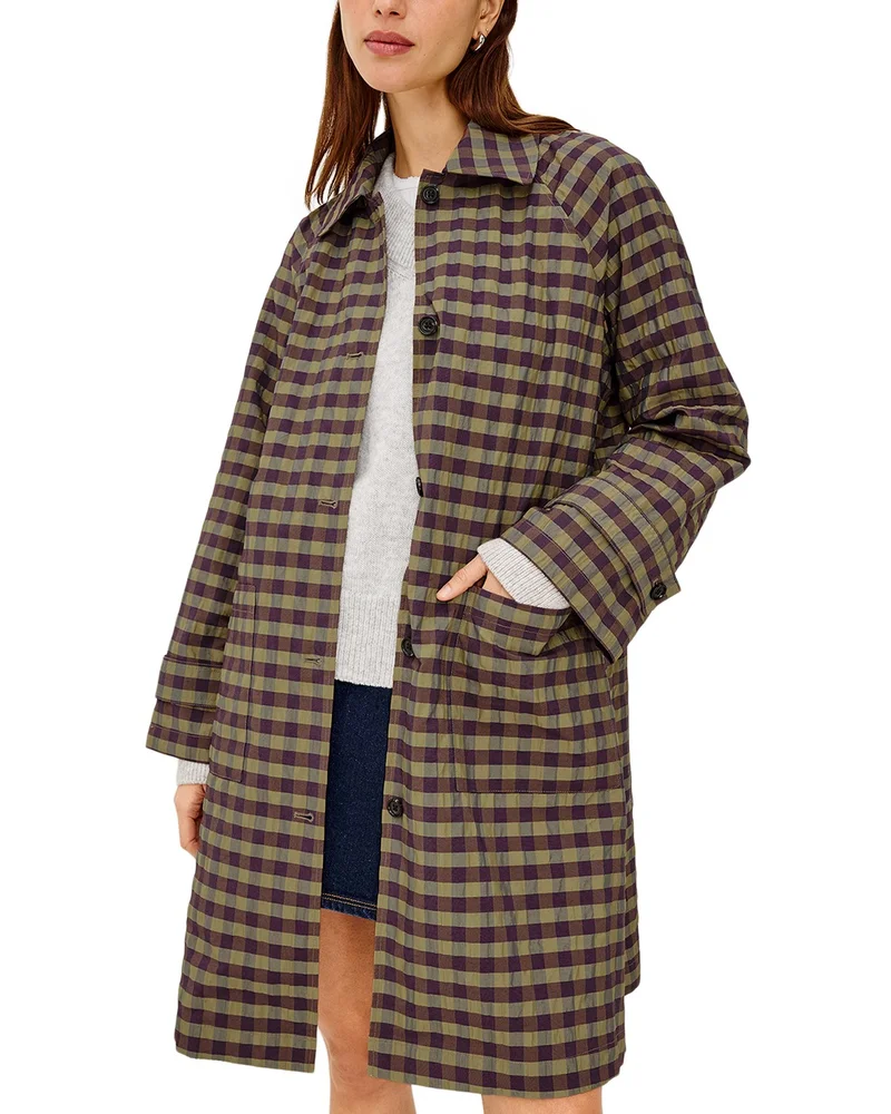 Mattie Crinkled Coat
