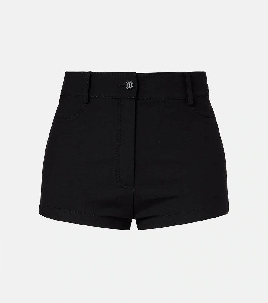 Leon high-rise shorts