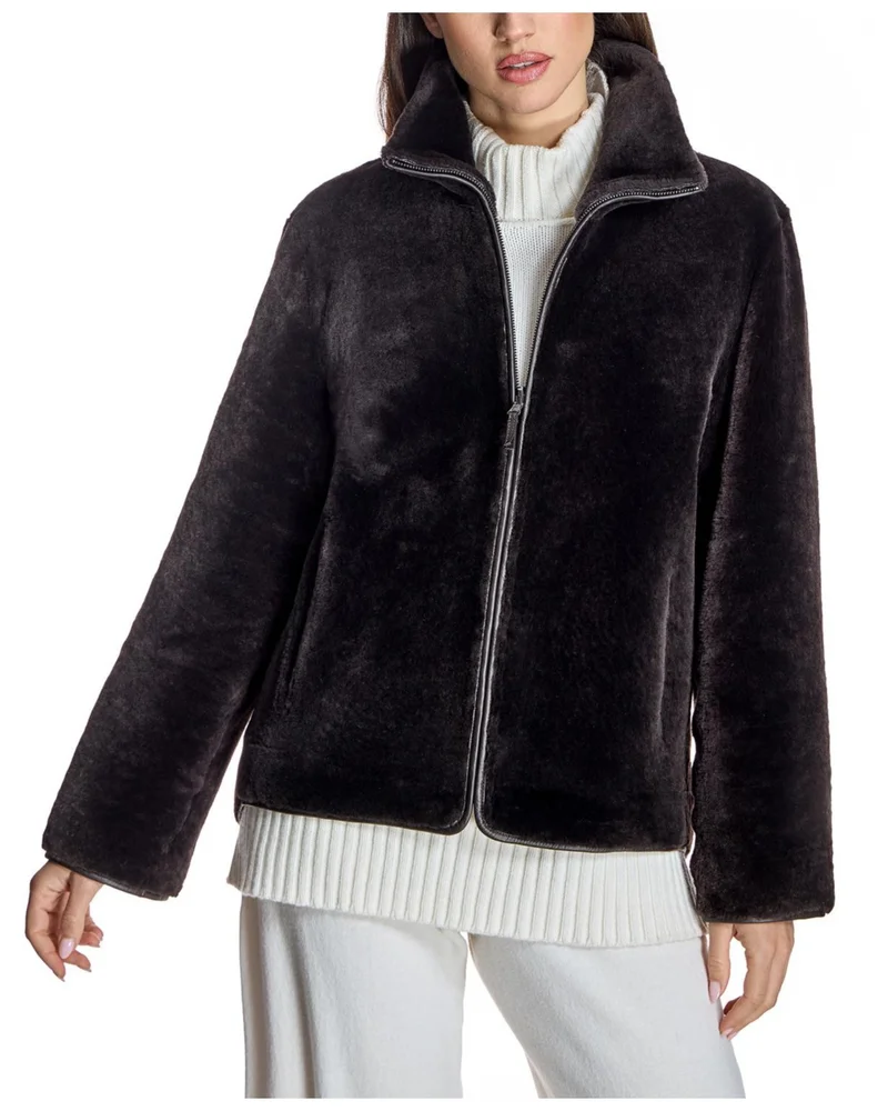 Shearling Zipper Jacket