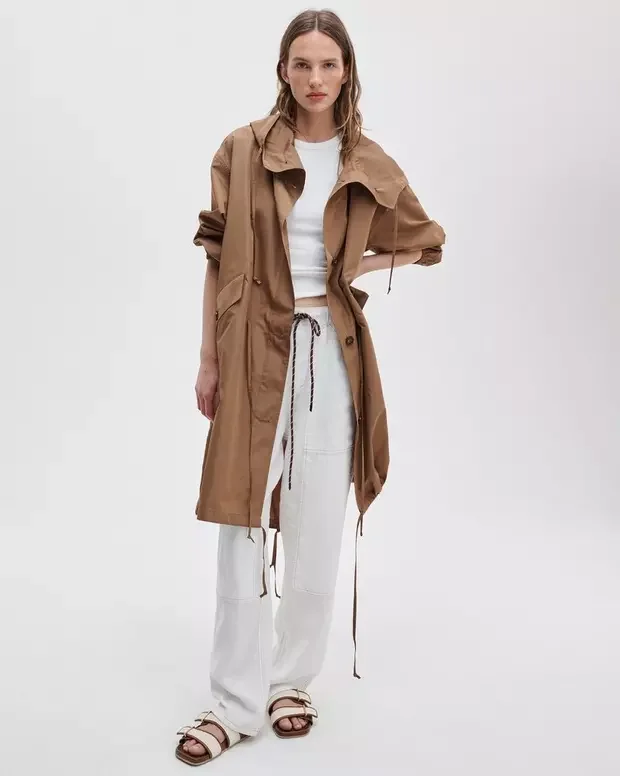 Declan Taffeta Parka