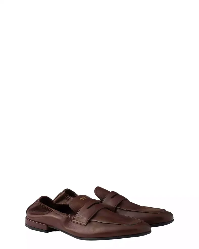 Women's Shuffle Antiqued Leather Loafers