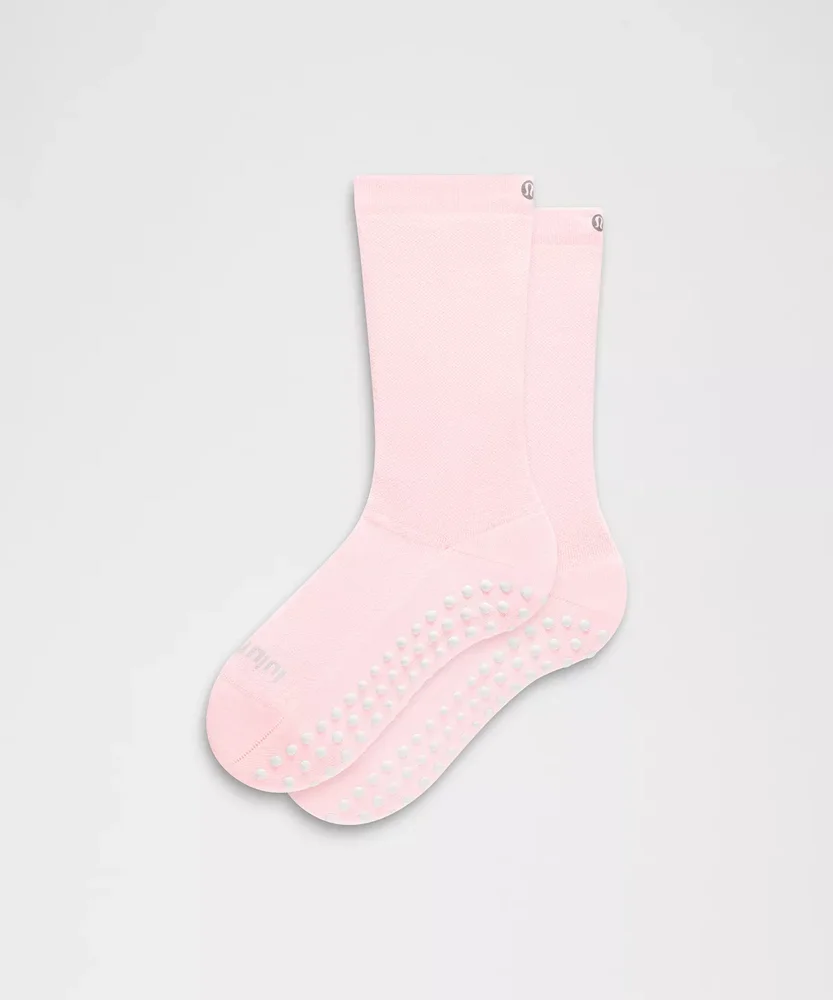 Find Your Balance Grip Crew Socks