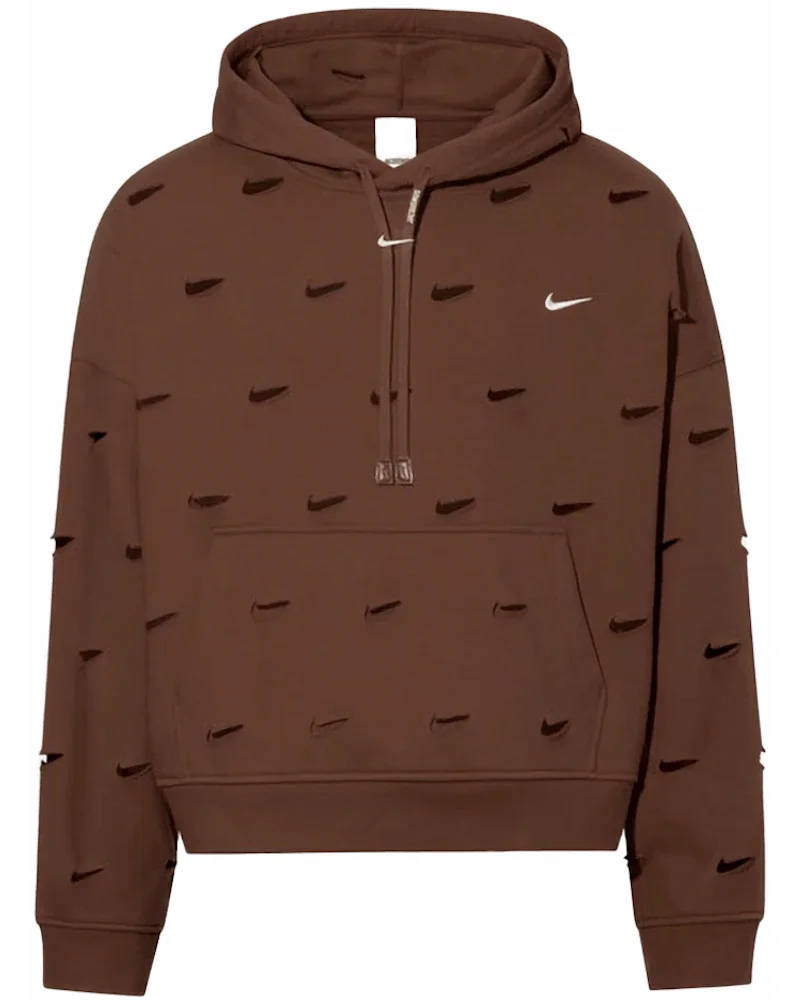 Le Swoosh Hoodie Brown