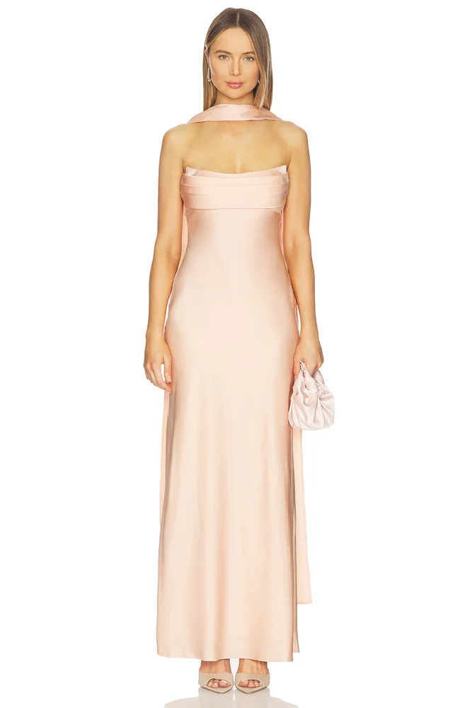 Madeleine Strapless Maxi Dress